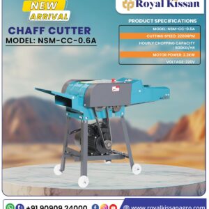 AGRICULTURE USE- CHAFF CUTTER NSM-CC-0.6A (BLUE/GREY)