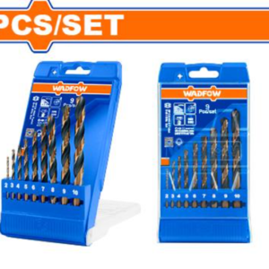 9 PCS HSS TWIST DRILL BITS SET WTD6B02