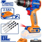 COMPACT BRUSHLESS CORDLESS IMPACT DRILL 62NM WCDP6281