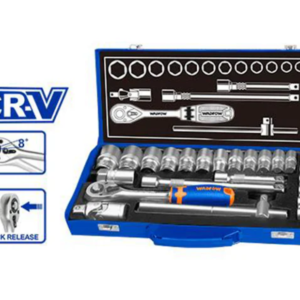 SOCKET SET 24 PCS 1/2" WST2L24