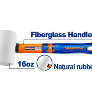 RUBBER HAMMER - WEIGHT 16OZ/450G NATURAL RUBBER HAMMER HEAD, SOFT TYPE WHM7304