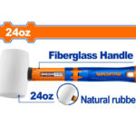 RUBBER HAMMER - WEIGHT 24OZ/660G WHM7308