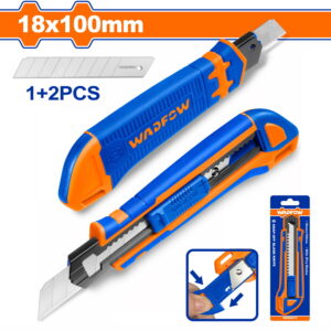 SNAP-OFF BLADE KNIFE-BLADE (18MM X 100MM) WSK8618 (WITH 3 PCS CK75 BLADES)