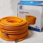 AGRICULTURE USE HOSE PIPE FIVE LAYERS 1/4 COCK, ONE MALE ONE FEMALE 8.5MM*50M RK PLUS 8.5MM*50M 1/4
