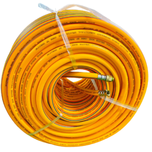 AGRICULTURE USE HOSE PIPE FIVE LAYERS 1/4 COCK, ONE MALE ONE FEMALE 10MM*50M RK-HP1/4-10*50