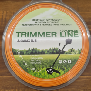 TRIMMER LINE (SQUARE/ORANGE) 3.0 1LB 400G
