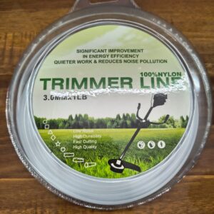 TRIMMER LINE (SQUARE/WHITE) 3.0 1LB 400G