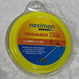 TRIMMER LINE (SQUARE/YELLOW) 3.0 1LB 450G NSM