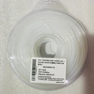 TRIMMER LINE 3.5MM*1LB (ROUND) WHITE RK-TL-10