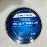SAW TEETH TRIMMER LINE 3.0MMX 1LB BLACK