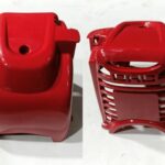 ENGINE PLASTIC COVER+MUFFLER BAFFLE-II 35CC
