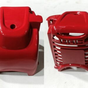 ENGINE PLASTIC COVER+MUFFLER BAFFLE-II 35CC
