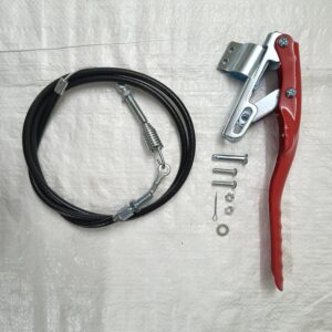 ANTI CLOCK WISE SPRING TYPE CLUTCH CABLE B(1.29M/BOLT SIZE 8MM)+REVERSE CLUTCH HANDLE ASSEMBLY (CLAMP/NEW TYPE) 105-135