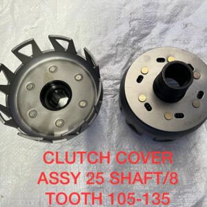 CLUTCH COVER ASSY 25 SHAFT/8 TOOTH 105-135