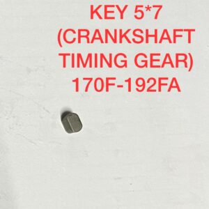 KEY 5*7 (CRANKSHAFT TIMING GEAR) 170F-192FA