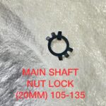 MAIN SHAFT NUT LOCK (20MM) 105-135