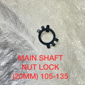 MAIN SHAFT NUT LOCK (20MM) 105-135