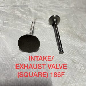 INTAKE/EXHAUST VALVE 186F (SQUARE)