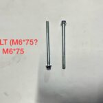 BOLT M6*75