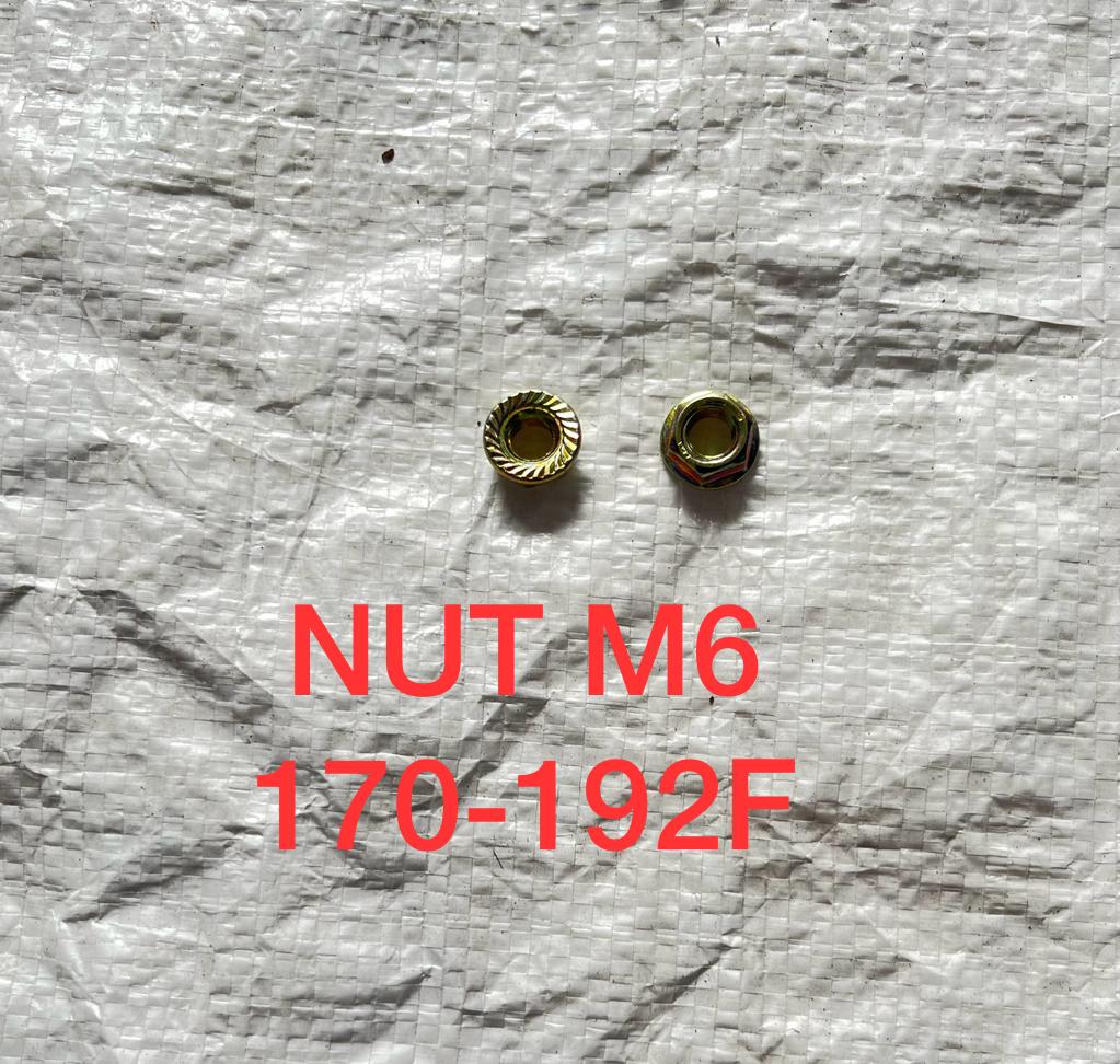 NUT M6 170-192F