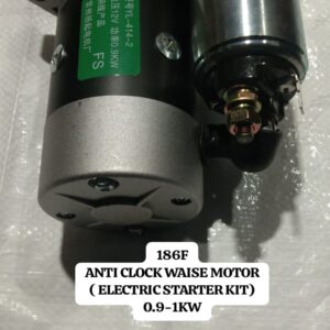 ANTI CLOCK WISE MOTOR (ELECTRIC STARTER KIT) 0.9-1KW 186F