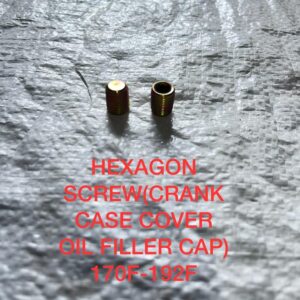 HEXAGON SCREW(CRANK CASE COVER OIL FILLER CAP) 170F-192F