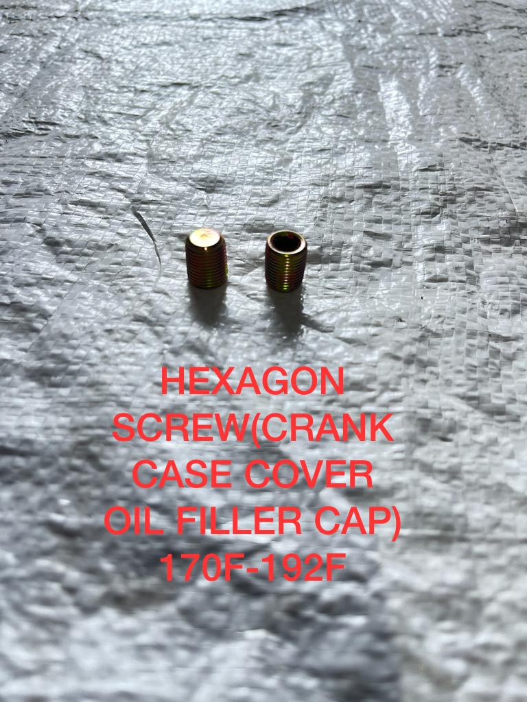 HEXAGON SCREW(CRANK CASE COVER OIL FILLER CAP) 170F-192F