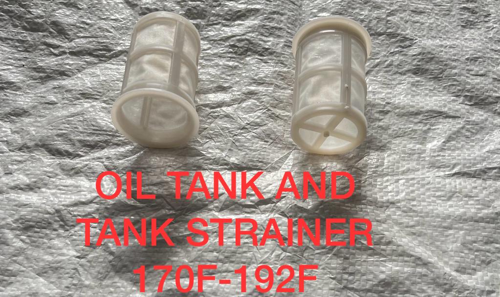 OIL TANK AND TANK STRAINER 170F-192F