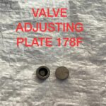 VALVE ADJUSTING PLATE 178F