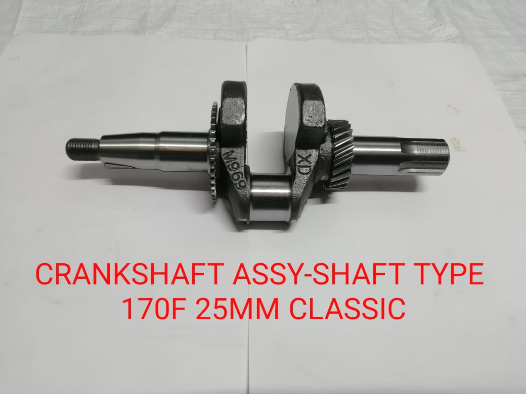 CRANKSHAFT ASSY-SHAFT TYPE 170F 25MM CLASSIC