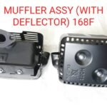MUFFLER ASSY (WITH DEFLECTOR) 168F