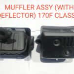 MUFFLER ASSY (WITH DEFLECTOR) 170F CLASSIC