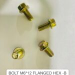 BOLT M6*12 FLANGED HEX -B 168F/170F