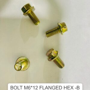 BOLT M6*12 FLANGED HEX -B 168F/170F