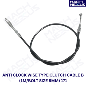 ANTI CLOCK WISE TYPE CLUTCH CABLE B (1M/BOLT SIZE 8MM) 171
