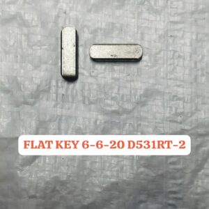 FLAT KEY 6*6*20 D531RT-2