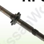 SHAFT FOR CUTTING BLADE L/M LONG DOUBLE SUPPORT RP56