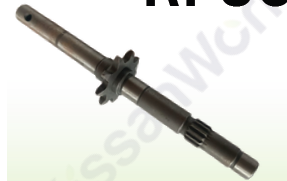 SHAFT FOR CUTTING BLADE L/M LONG DOUBLE SUPPORT RP56