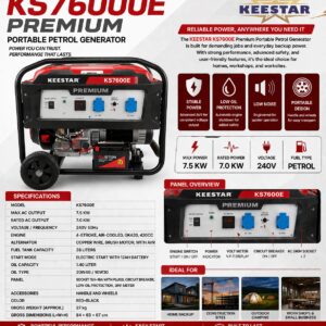 PETROL ENGINE KS7600E PREMIUM